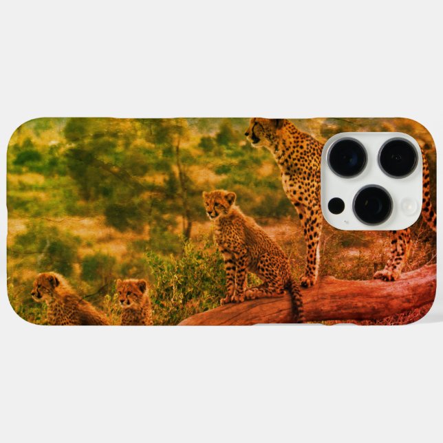 Coques Case-Mate iPhone Guépard (Verso (horizontal))