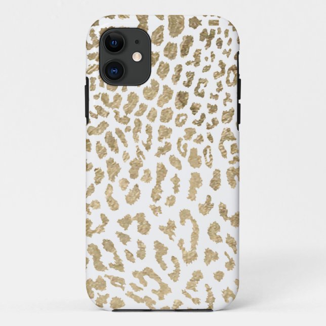 Coques Case-Mate iPhone Guépard d'or (Dos)