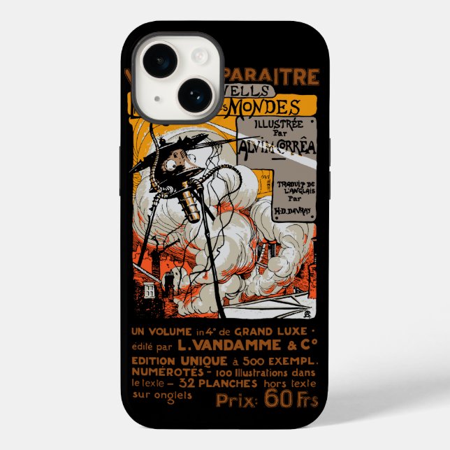 COQUES Case-Mate iPhone GUERRE DU MONDE AFFICHAGE FRANÇAIS 1906 (Verso)