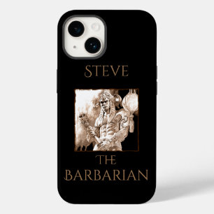 Coque Pour iPhone 14 Guerrier barbare personnalisé