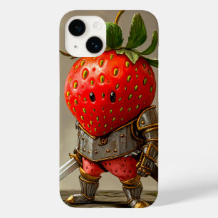 Coque Pour iPhone 14 Guerrier de fraises