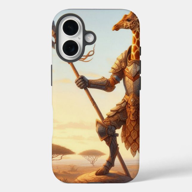 Coques Case-Mate iPhone Guerrier de girafe (Verso)