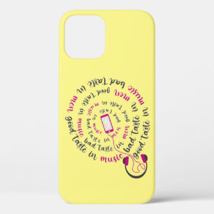 Case-Mate iPhone Case Guillemet de fille Bon goût en musique mauvais goû