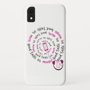 Case-Mate iPhone Case Guillemet de fille Bon goût en musique mauvais goû