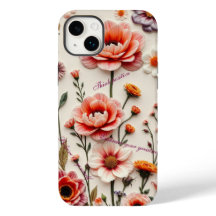 guillemet personnalisé fleur boho