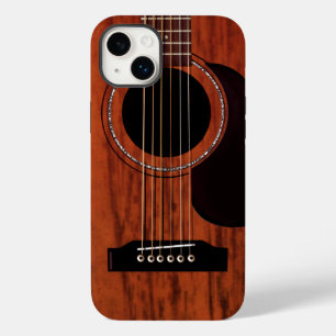 Coques Pour iPhone Guitare acoustique supérieure d'acajou