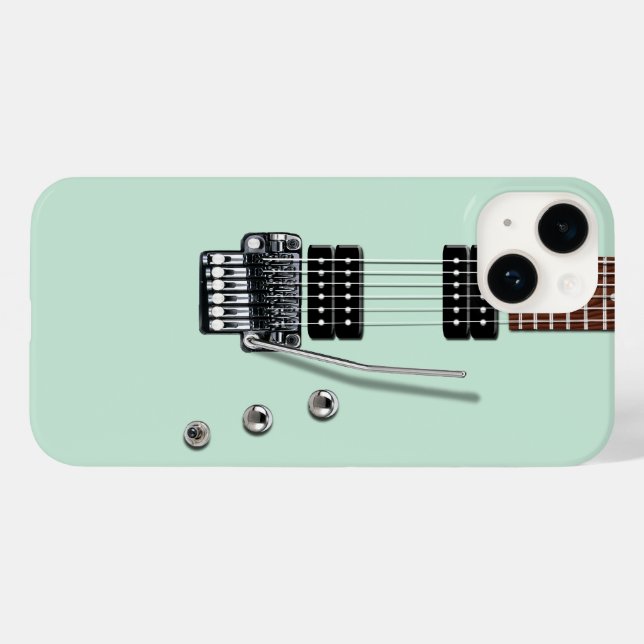 Coques Case-Mate iPhone Guitare électrique (Verso (horizontal))