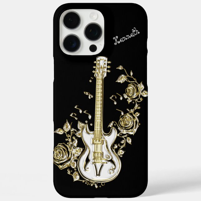 Coques Case-Mate iPhone Guitare électrique étincelles Vibes musicales (Verso)