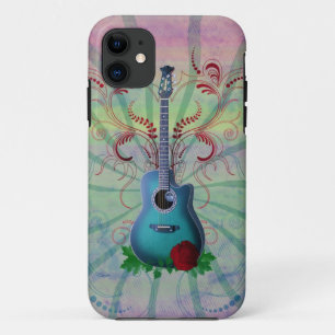 Coque Case-Mate Pour iPhone Guitare florale