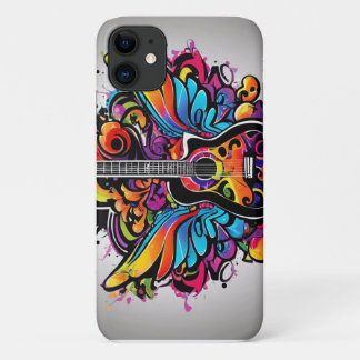 Case-Mate iPhone Case Guitare psychédélique