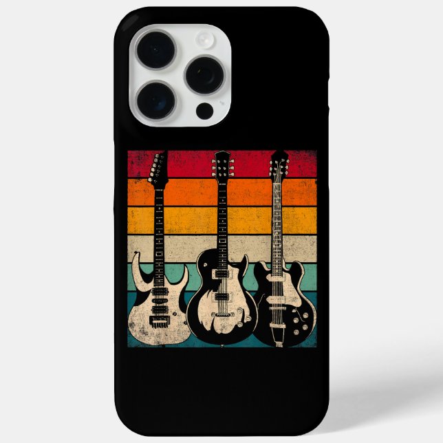 Coques Case-Mate iPhone Guitare rétro (Verso)