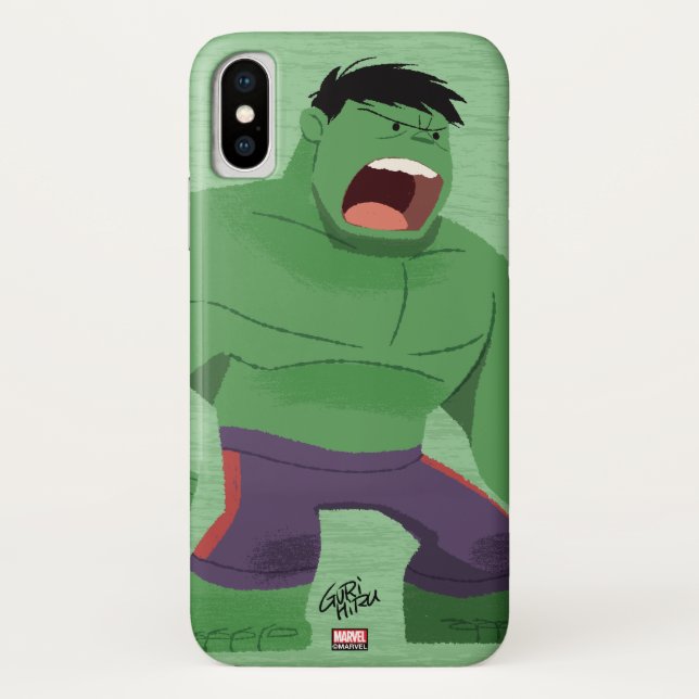 Coques Case-Mate iPhone Guri Hiru Hulk (Dos)
