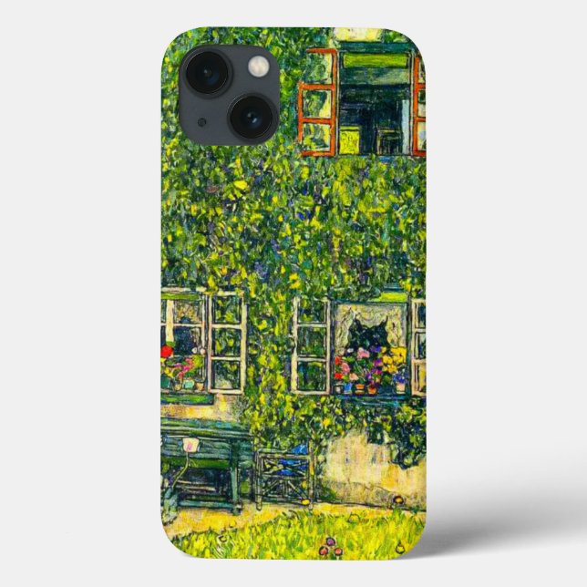 Coques Case-Mate iPhone Gustav Klimt La Maison de Guardaboschi (Verso)