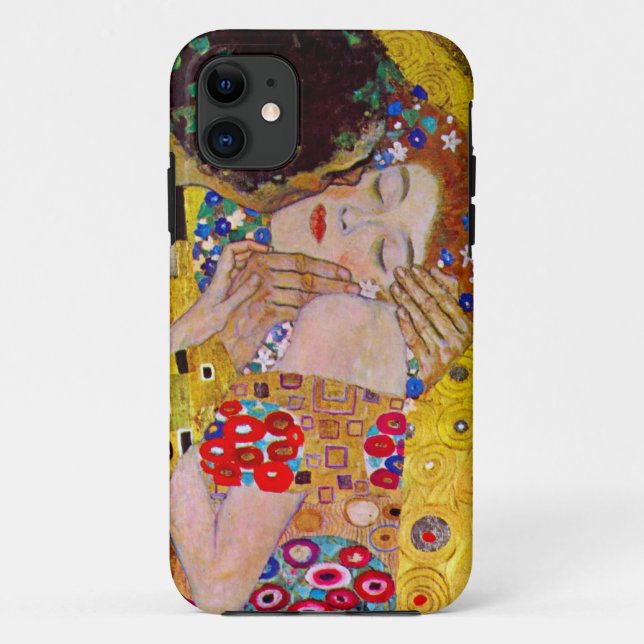 Coques Case-Mate iPhone Gustav Klimt le baiser (Dos)