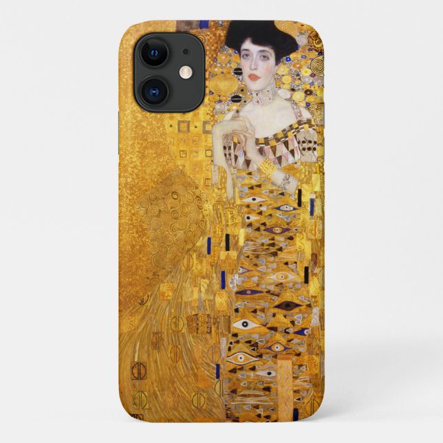 Coques Case-Mate iPhone Gustav Klimt Portrait d'Adele Bloch-Bauer I (Dos)