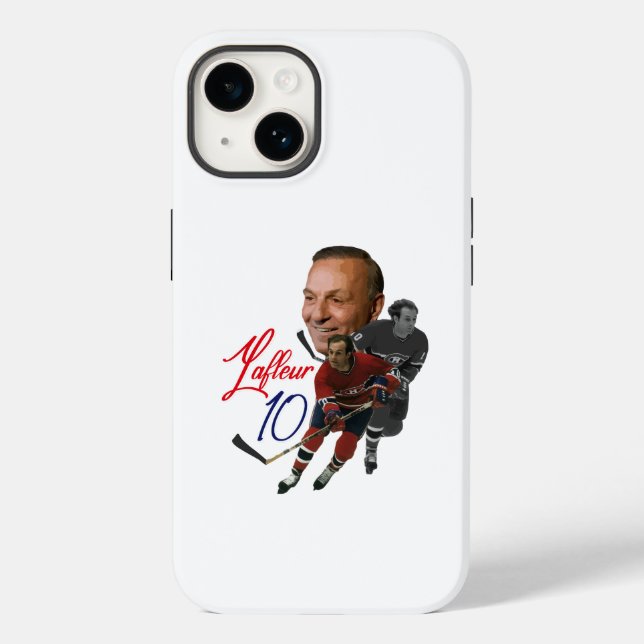 Coques Case-Mate iPhone Guy Lafleur Légende du hockey sur glace (Verso)
