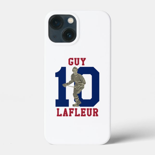 Coques Case-Mate iPhone Guy Lafleur Légende du hockey sur glace (Verso)