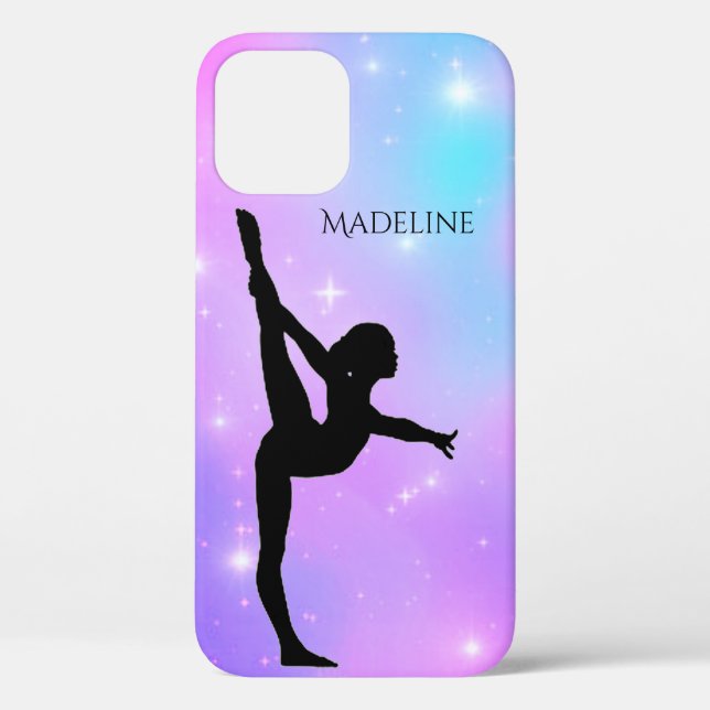 Coques Case-Mate iPhone Gymnastique Gradient Téléphone Case avec nom de Gy (Verso)