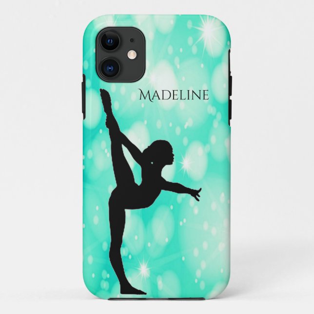 Coques Case-Mate iPhone Gymnastique Samsung Téléphone Case avec nom de Gym (Dos)