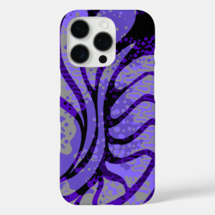 Coques iPhone 16 Pro Haight Ashbury Vintage psychédélique Paisley viole