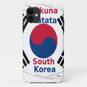 Coques Pour iPhone Hakuna Matata Corée du Sud Art Imprimer/Graphique