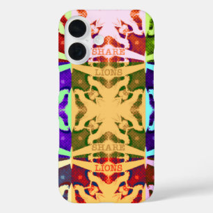 Coque Pour iPhone 16 Hakuna Matata lions cadeau