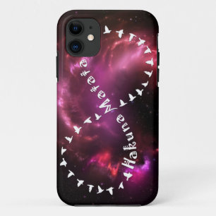 Case-Mate iPhone Case Hakuna Matata pour toujours sur la nébuleuse rose