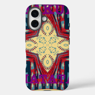 Coque Pour iPhone 16 Hakuna Matata Texte Hope Art Abstrait Design d'imp