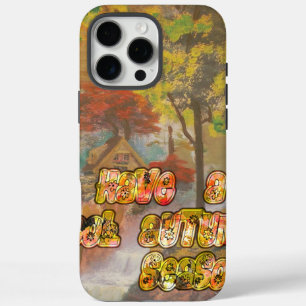 iPhone 16 Pro Max Case Hakuna vintage frais Matata ont un Autum frais