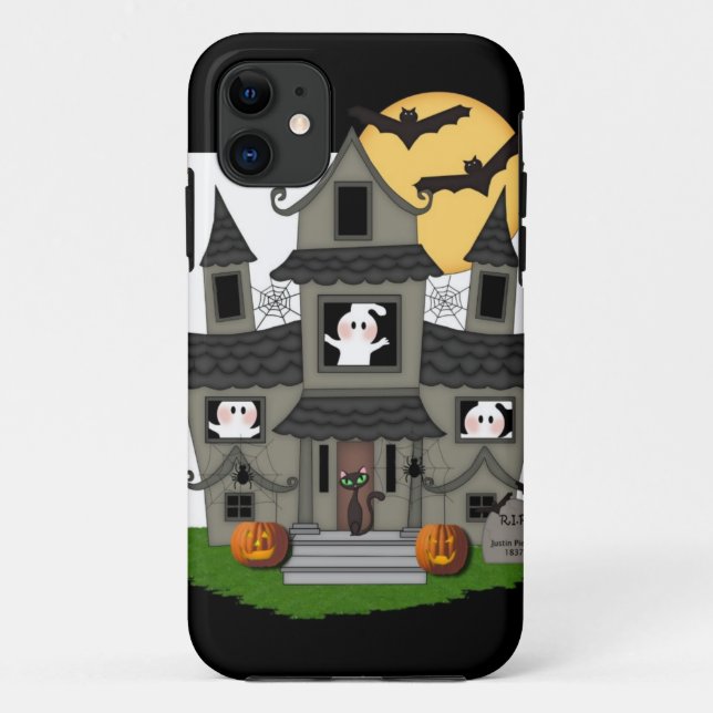 Coques Case-Mate iPhone Halloween a hanté la Chambre (Dos)