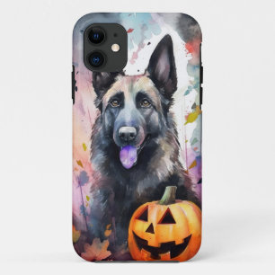 Case-Mate iPhone Case Halloween Berger Belge Avec Citrouilles Épouvantab