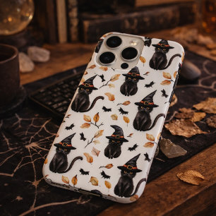 Coque iPhone 15 Pro Max Halloween Chat noir Motif - Chat de cuisine