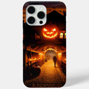 Coque iPhone 15 Pro Max Halloween Cinq paysages