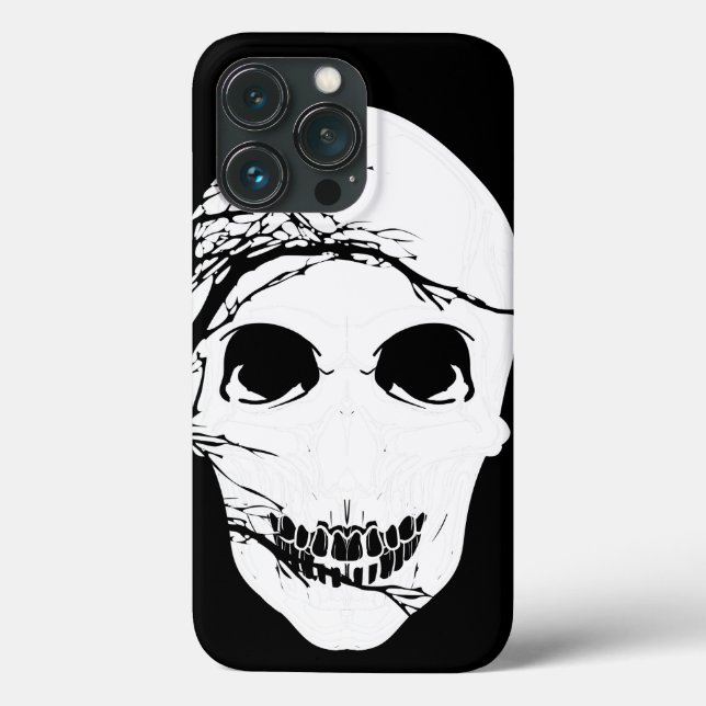 Coques Case-Mate iPhone Halloween crâne inspirée (Verso)