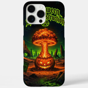 Coques iPhone 16 Pro Max Halloween de destruction massive Citrouille radioa