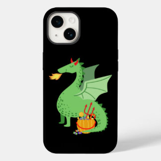 Coque Pour iPhone 14 Halloween dragon