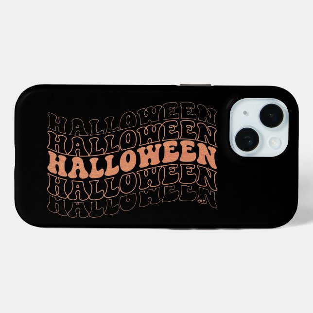 Coques Case-Mate iPhone HALLOWEEN drôle halloween (Verso (horizontal))