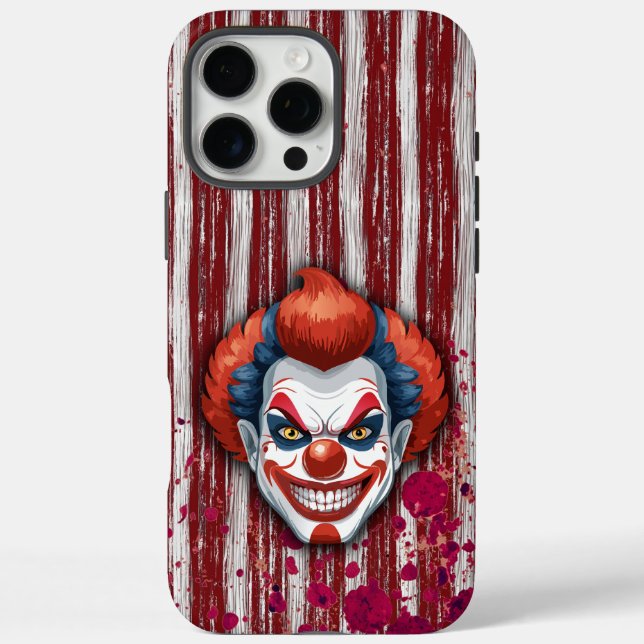 Coques Case-Mate iPhone Halloween du Carnaval de Clown déplaisant (Verso)