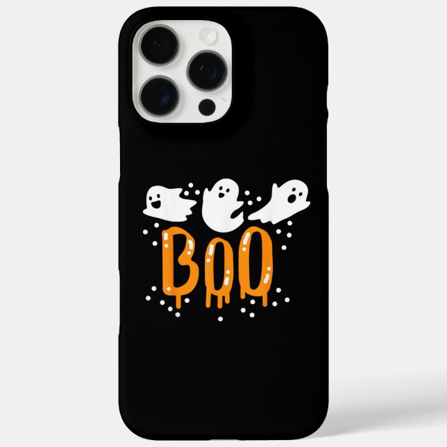 Coques Case-Mate iPhone Halloween Ghost Boo Cute (Verso)