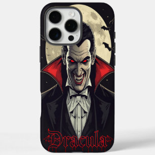 Coques iPhone 16 Pro Max Halloween gothique Dracula
