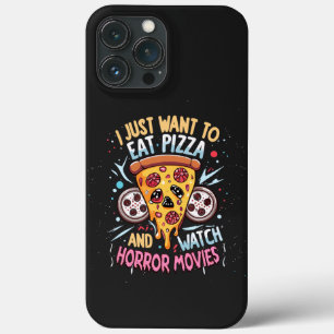 Case-Mate iPhone Case Halloween humoristique dire pizza et films d'horre