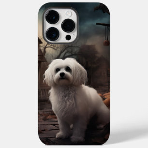 Coque Pour Pour iPhone 14 Pro Max Halloween maltais effrayant
