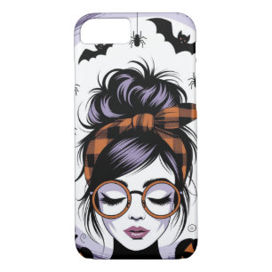 Case-Mate iPhone Case Halloween Messy Bun Woman