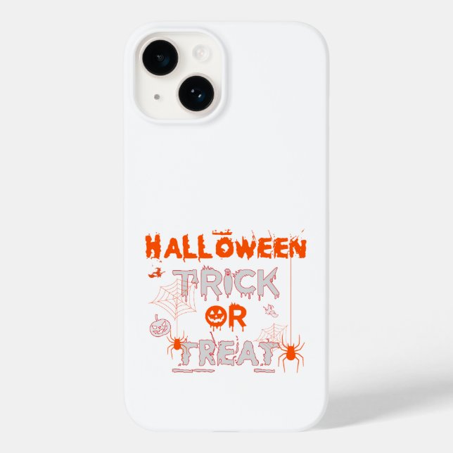 Coques Case-Mate iPhone Halloween Trick ou Treat (Verso)