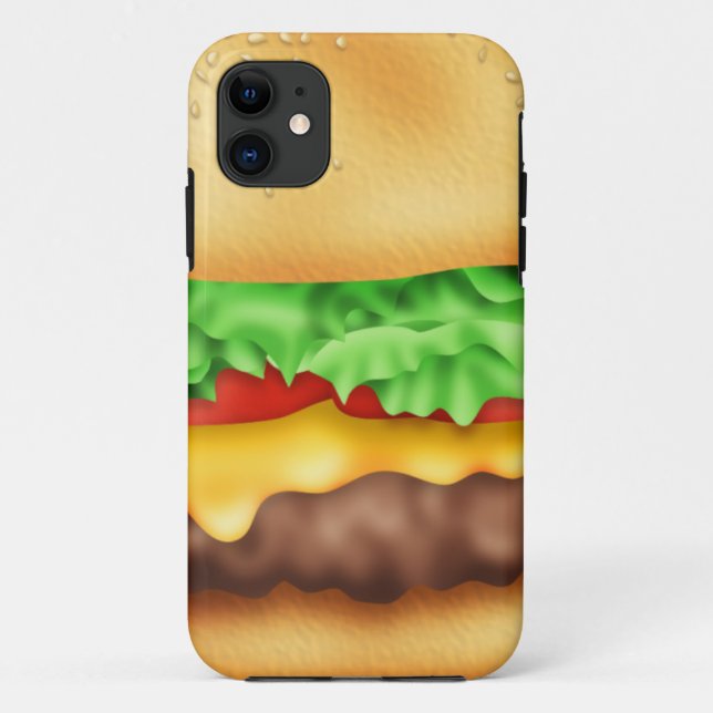 Coques Case-Mate iPhone Hamburger avec le lot ! (Dos)