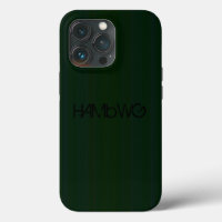 HAMbWG - Cas de téléphone cellulaire - Vert feuill