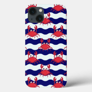 Case-Mate iPhone Case Happy Crabs Pattern