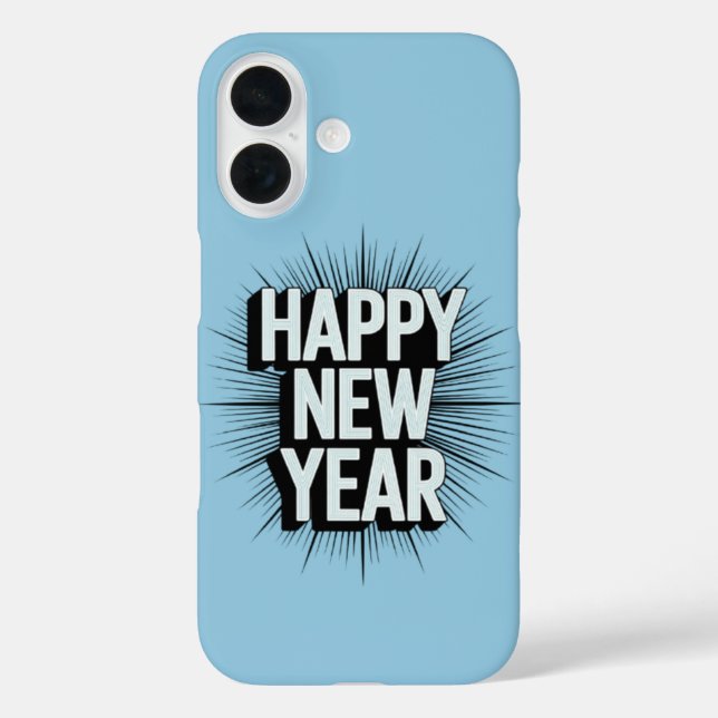 Coques Case-Mate iPhone Happy New Year (Verso)