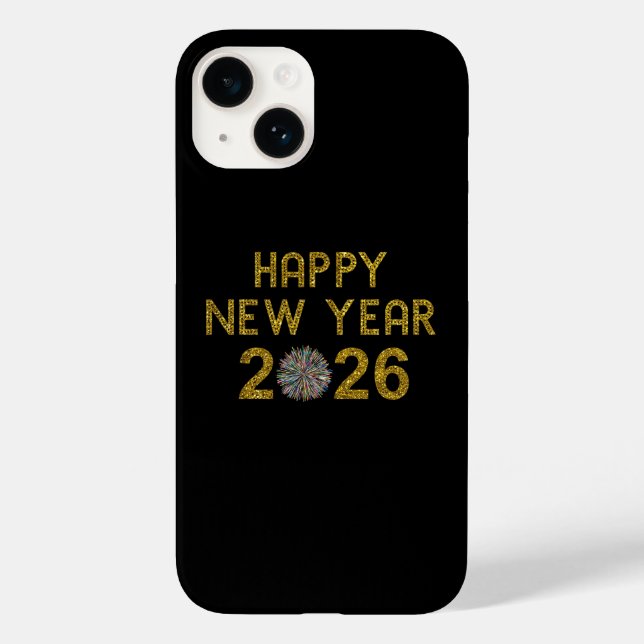 Coques Case-Mate iPhone Happy New Year 2026 (Verso)