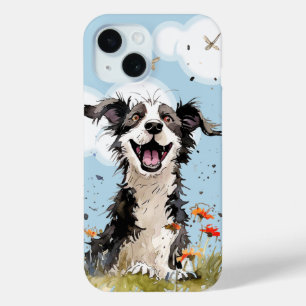 Coque Pour iPhone 15 Happy Pup